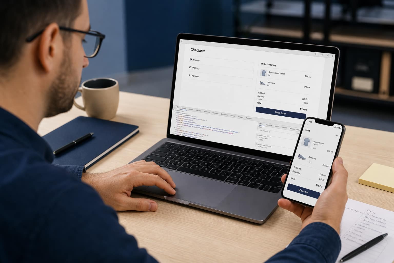 Auditoria de tracking para e-commerce