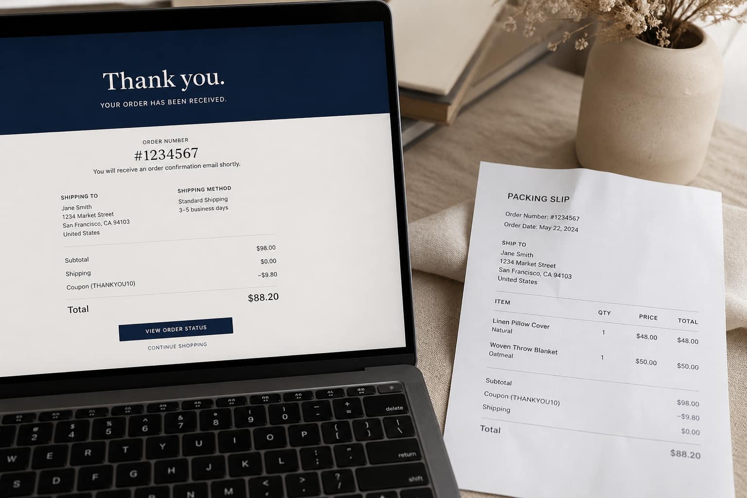 Medição de checkout e de compra